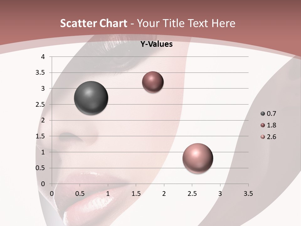 Look Eyes Lips PowerPoint Template