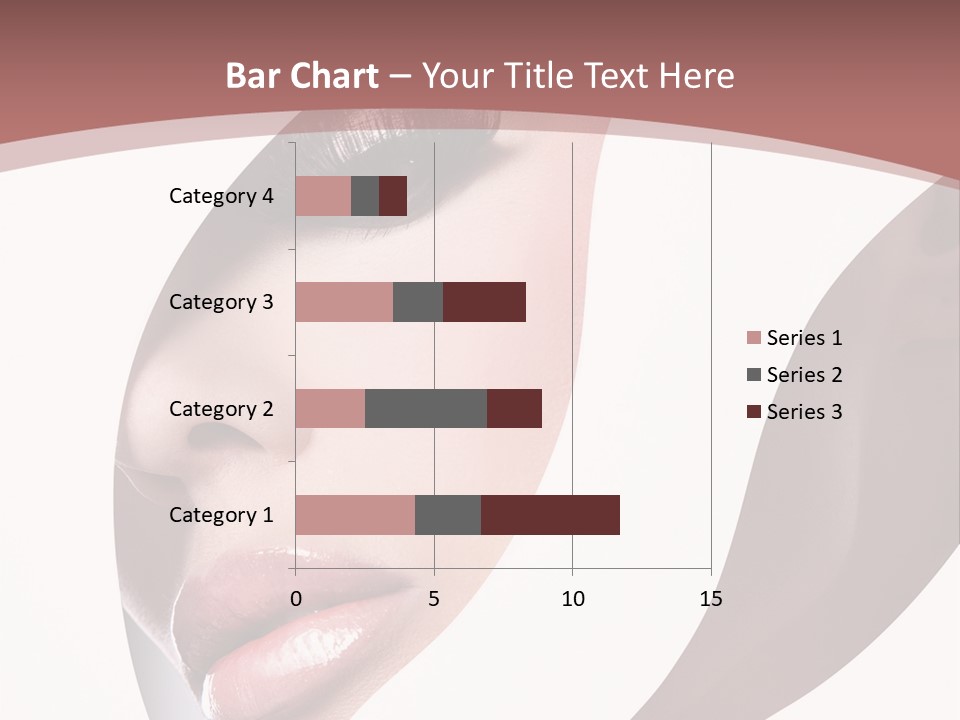Look Eyes Lips PowerPoint Template