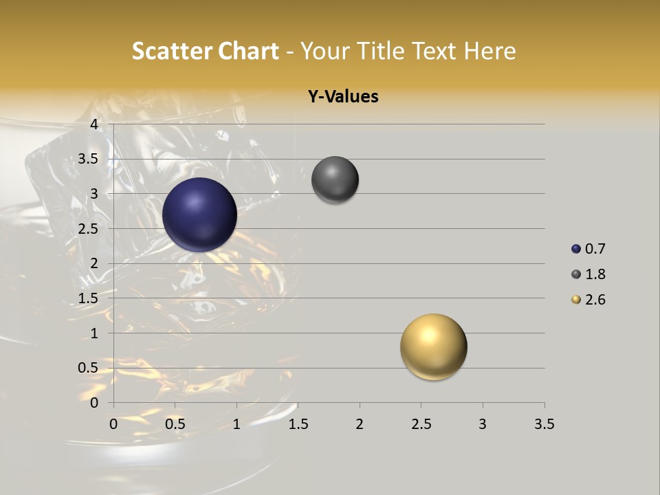 Cube Single Drink PowerPoint Template