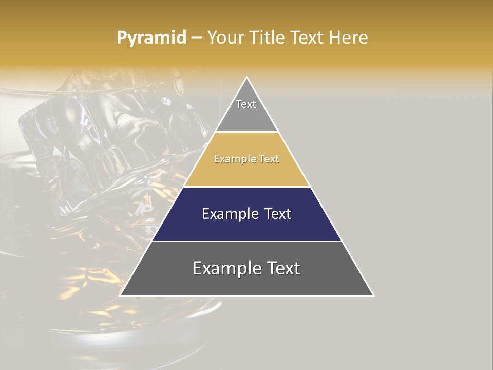 Cube Single Drink PowerPoint Template