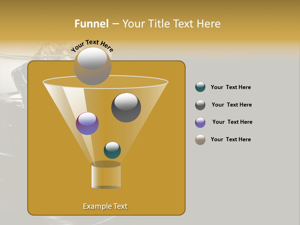 Cube Single Drink PowerPoint Template