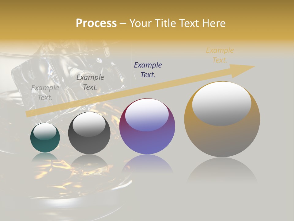 Cube Single Drink PowerPoint Template