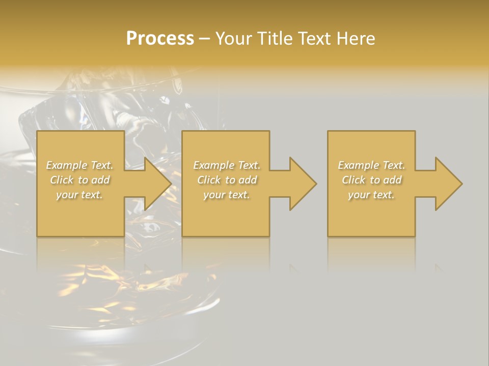 Cube Single Drink PowerPoint Template