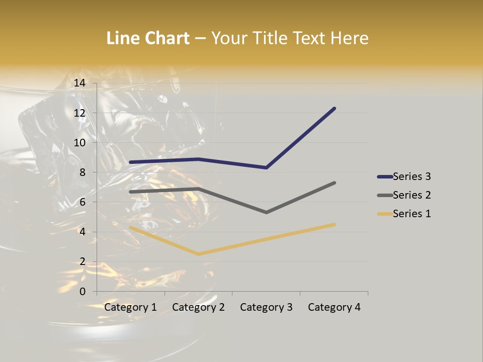 Cube Single Drink PowerPoint Template
