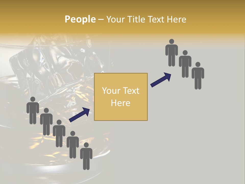 Cube Single Drink PowerPoint Template