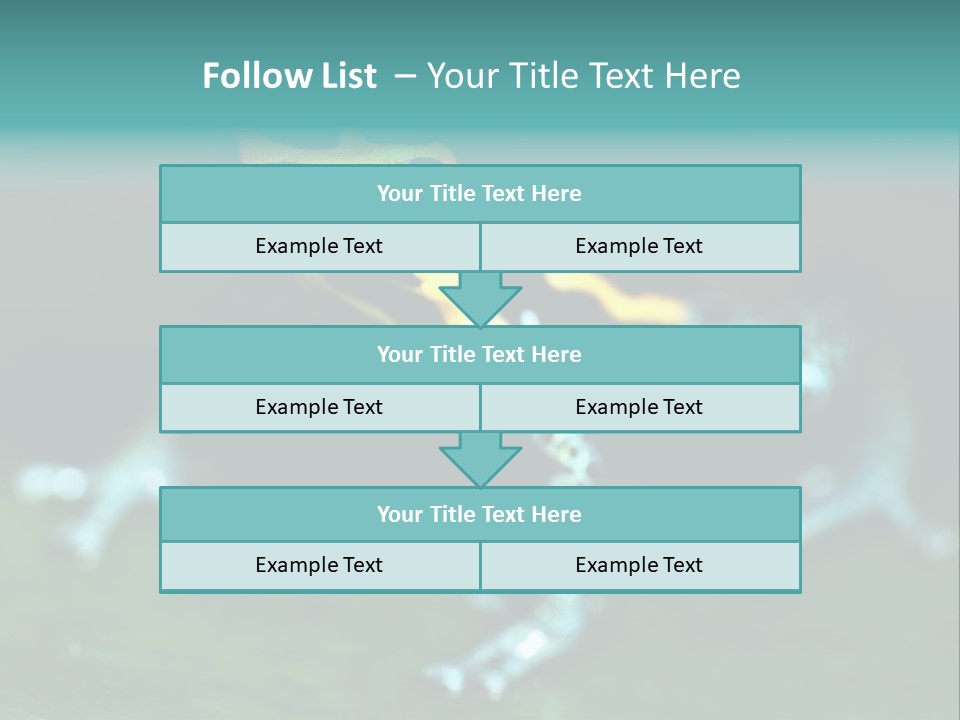 Black Colorful Amphibian PowerPoint Template