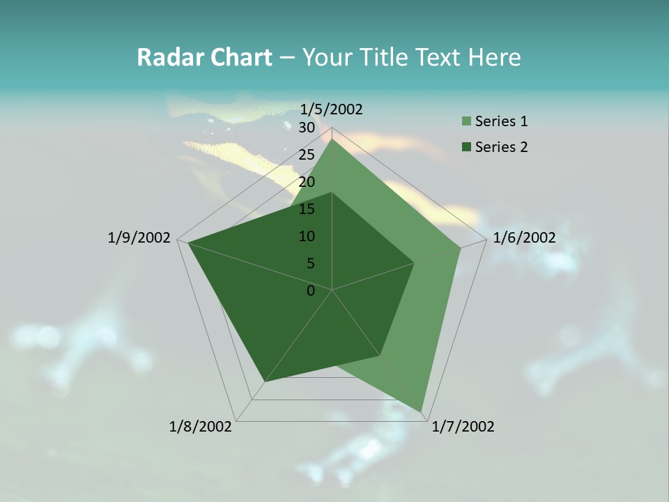 Black Colorful Amphibian PowerPoint Template