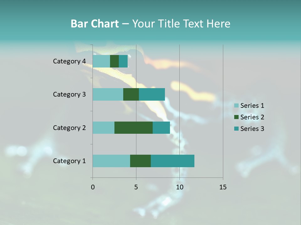 Black Colorful Amphibian PowerPoint Template