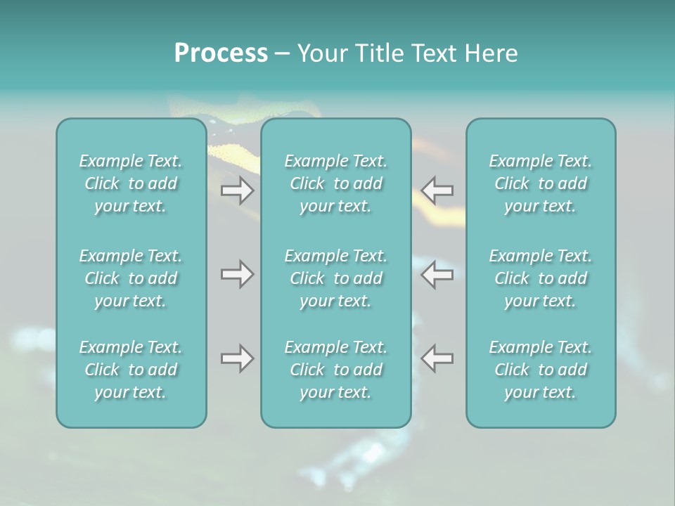 Black Colorful Amphibian PowerPoint Template