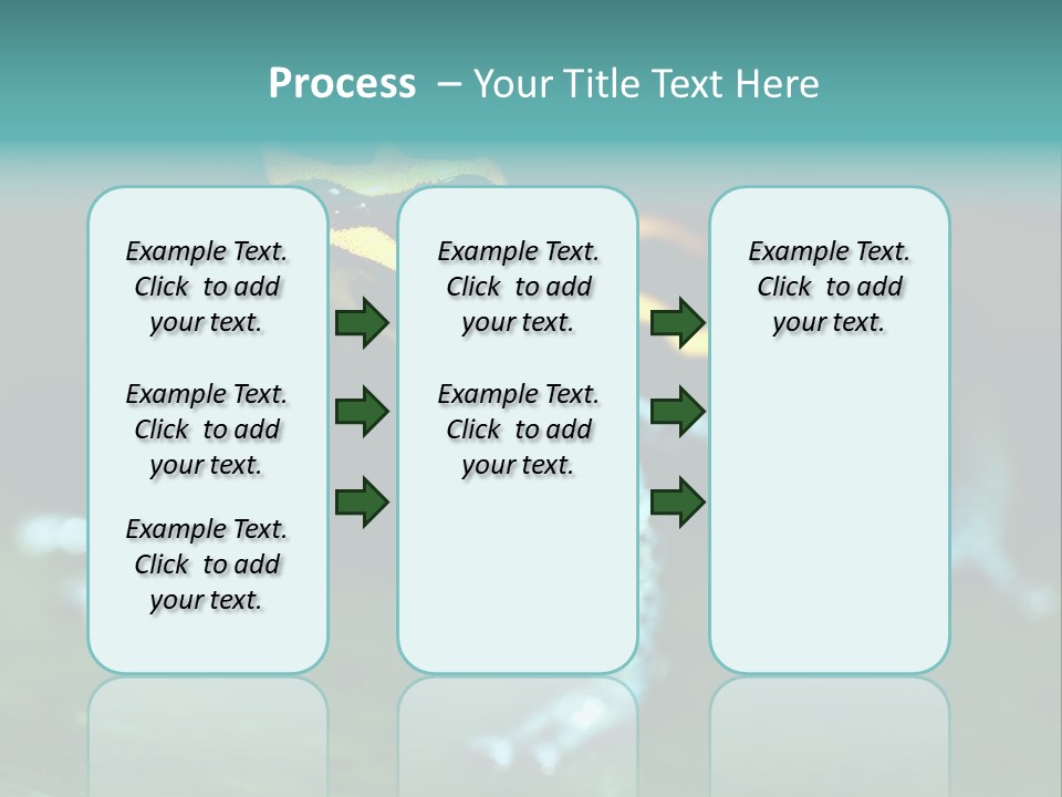 Black Colorful Amphibian PowerPoint Template