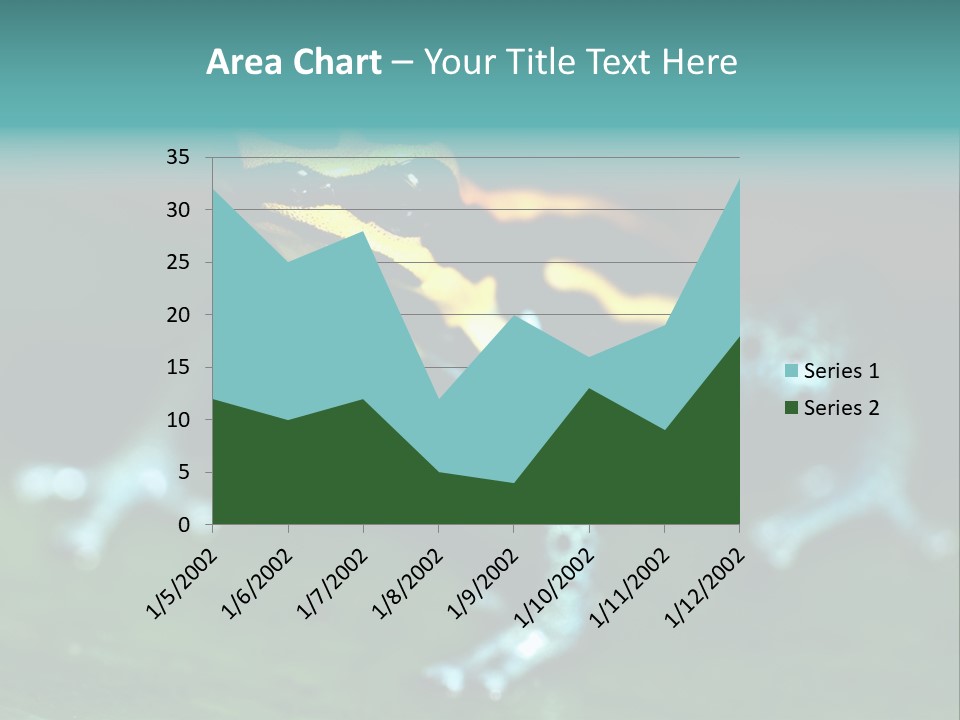 Black Colorful Amphibian PowerPoint Template