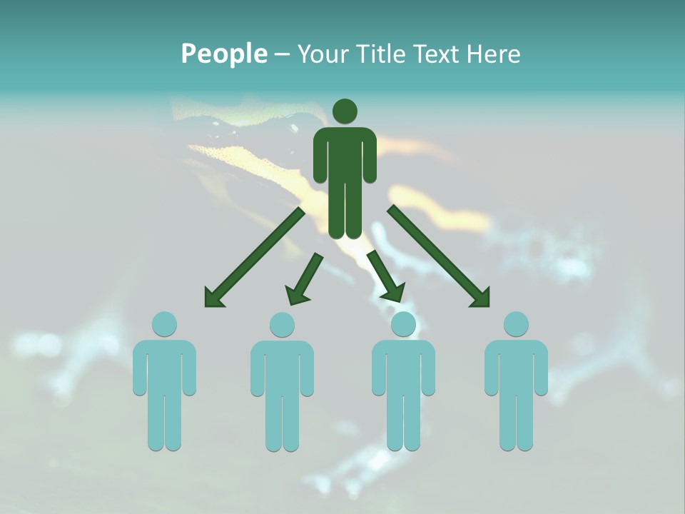 Black Colorful Amphibian PowerPoint Template