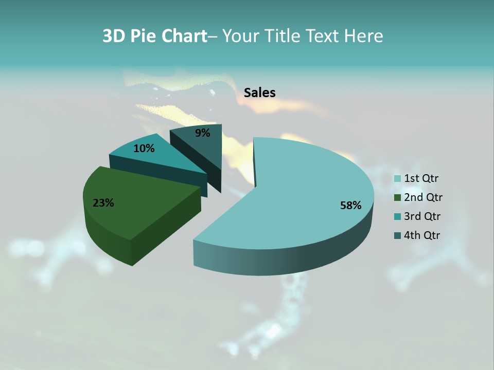 Black Colorful Amphibian PowerPoint Template