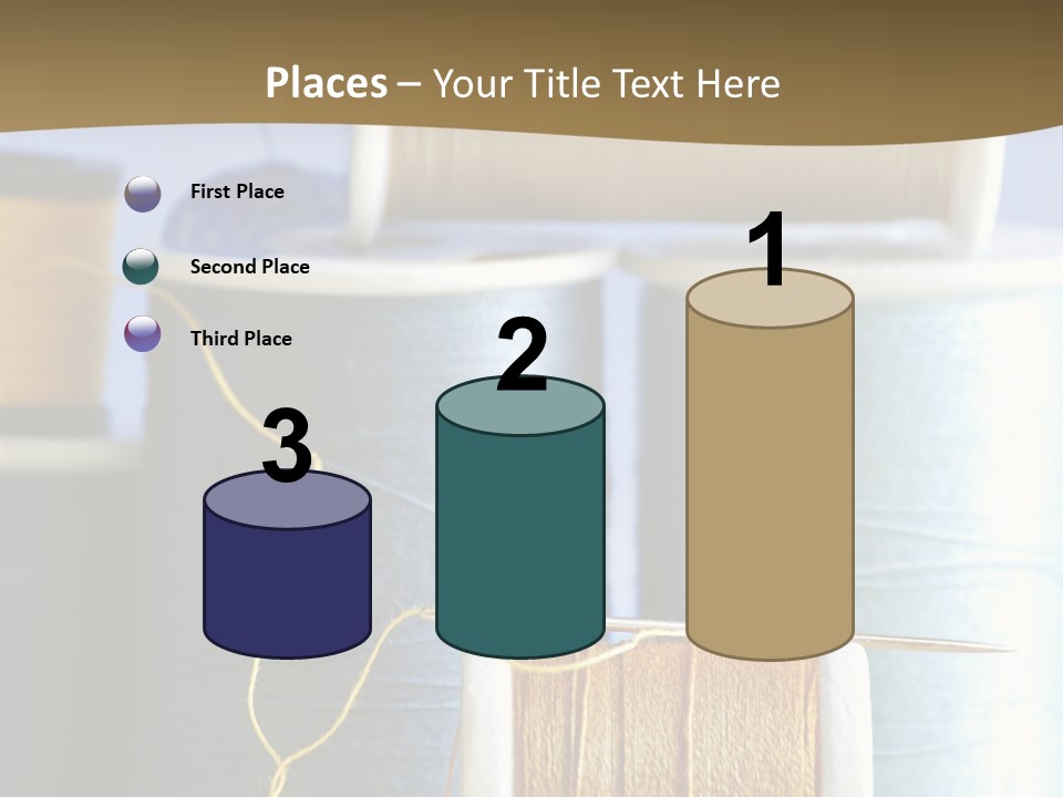 Multiple Spool Tiny PowerPoint Template
