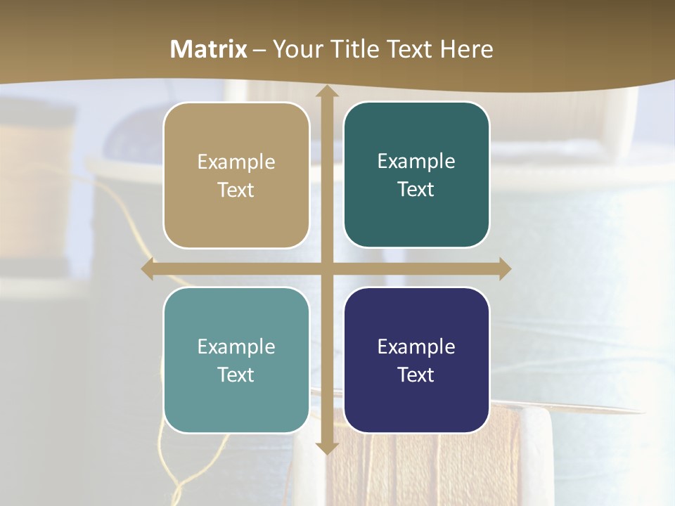 Multiple Spool Tiny PowerPoint Template