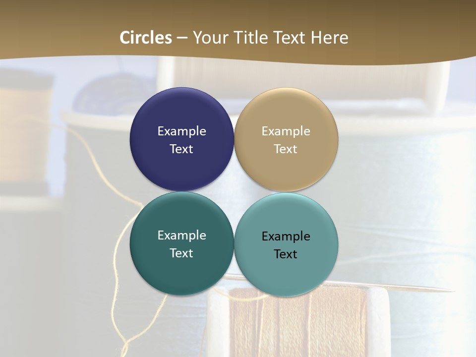 Multiple Spool Tiny PowerPoint Template