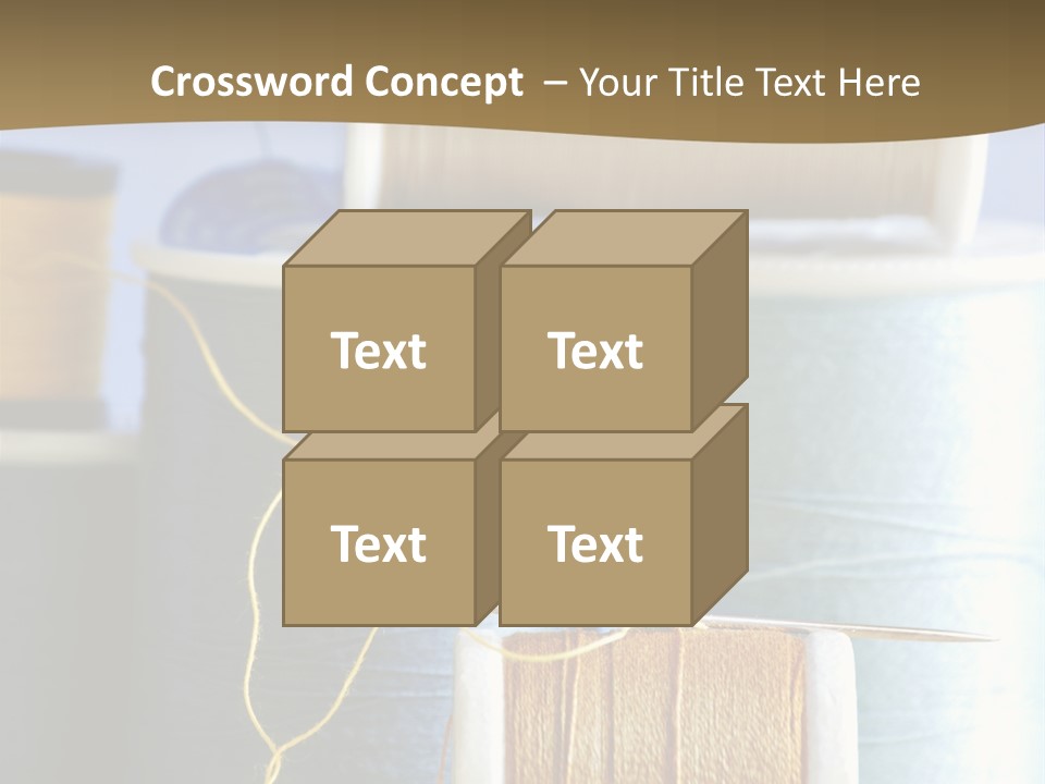 Multiple Spool Tiny PowerPoint Template