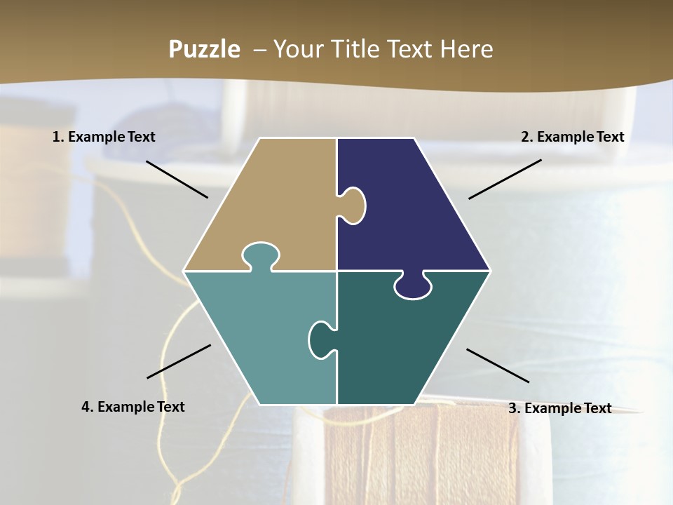 Multiple Spool Tiny PowerPoint Template