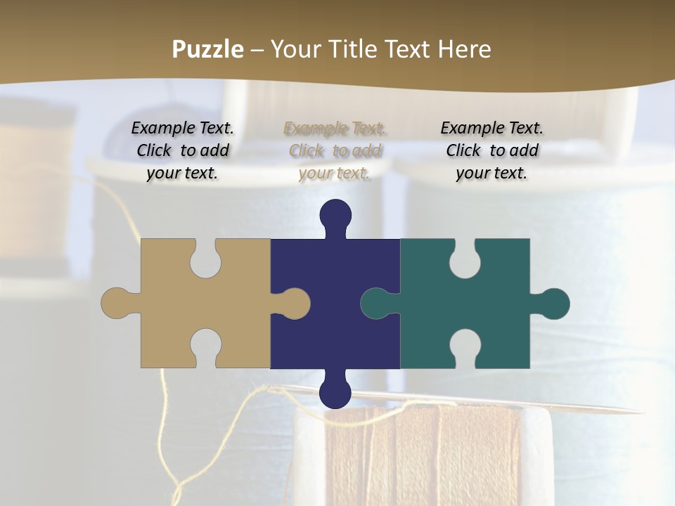 Multiple Spool Tiny PowerPoint Template