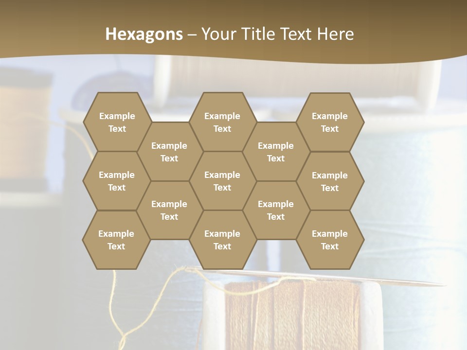 Multiple Spool Tiny PowerPoint Template