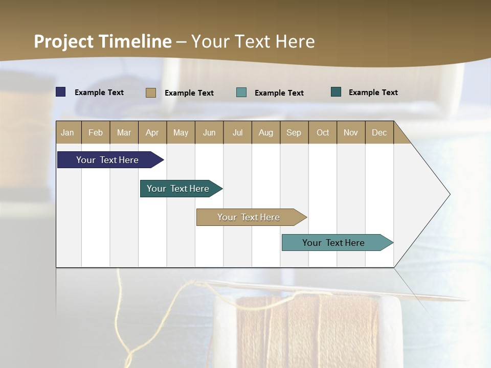 Multiple Spool Tiny PowerPoint Template