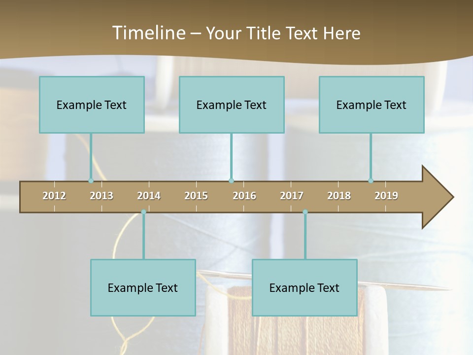 Multiple Spool Tiny PowerPoint Template