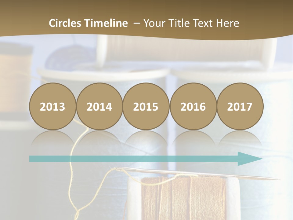 Multiple Spool Tiny PowerPoint Template