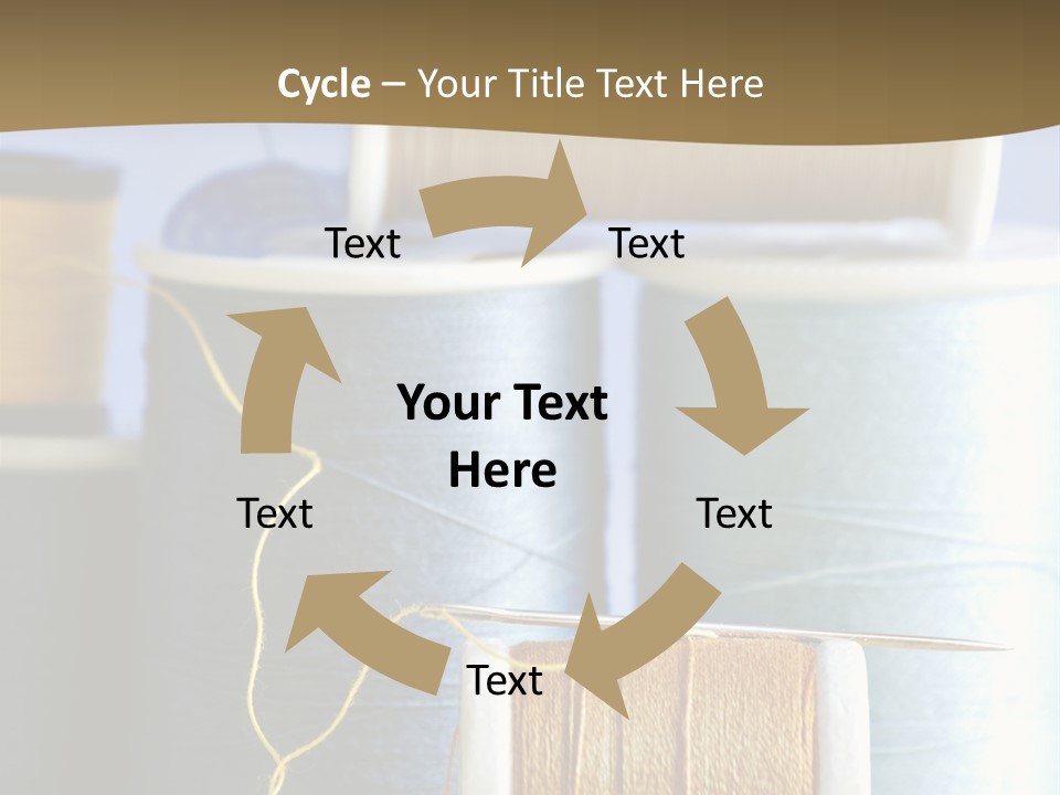 Multiple Spool Tiny PowerPoint Template