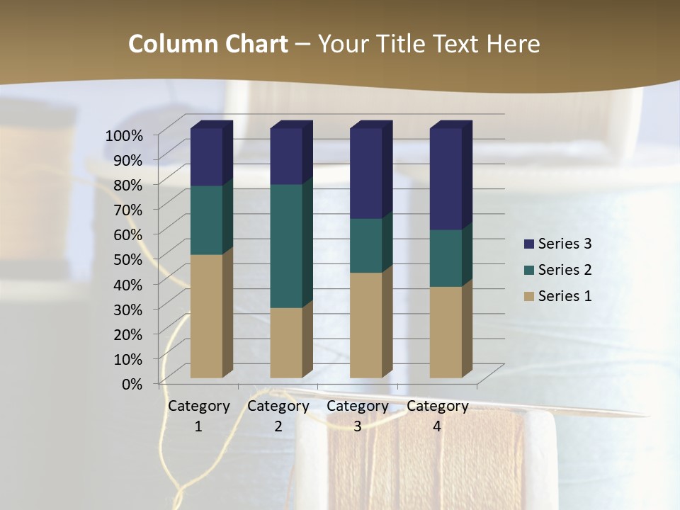 Multiple Spool Tiny PowerPoint Template