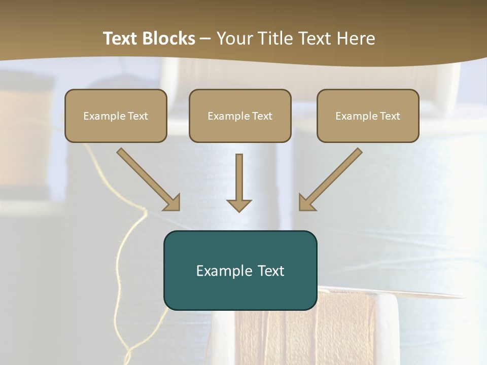 Multiple Spool Tiny PowerPoint Template
