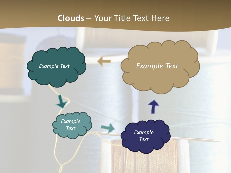 Multiple Spool Tiny PowerPoint Template