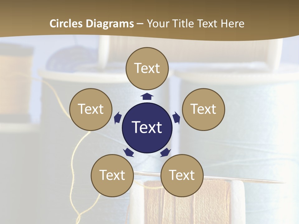 Multiple Spool Tiny PowerPoint Template