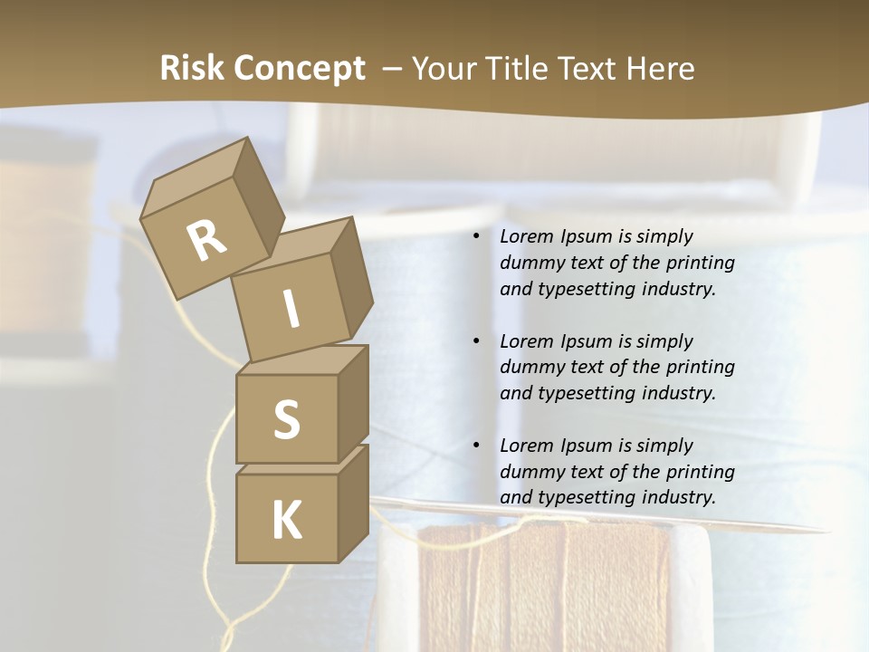 Multiple Spool Tiny PowerPoint Template