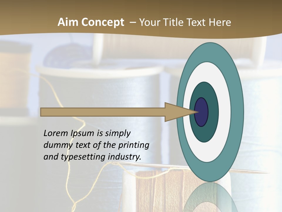 Multiple Spool Tiny PowerPoint Template