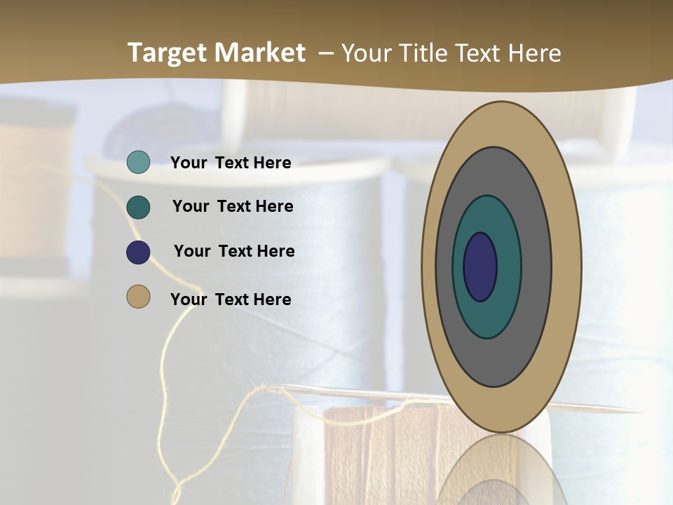 Multiple Spool Tiny PowerPoint Template