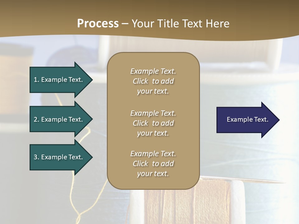Multiple Spool Tiny PowerPoint Template