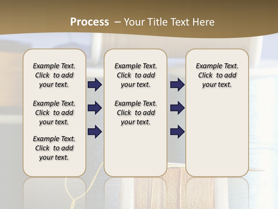 Multiple Spool Tiny PowerPoint Template