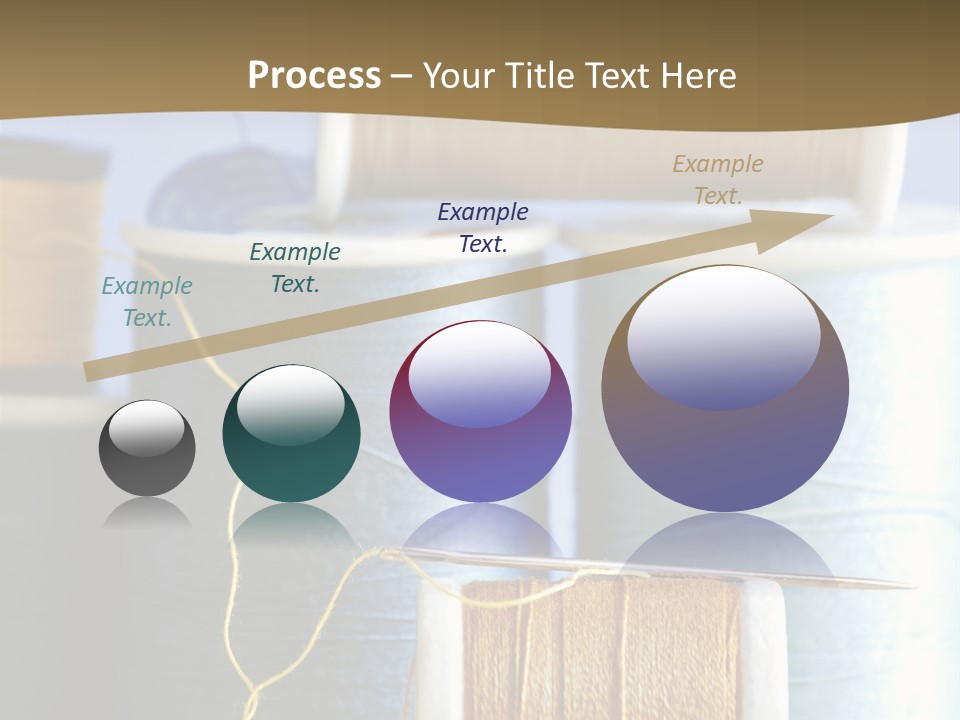 Multiple Spool Tiny PowerPoint Template