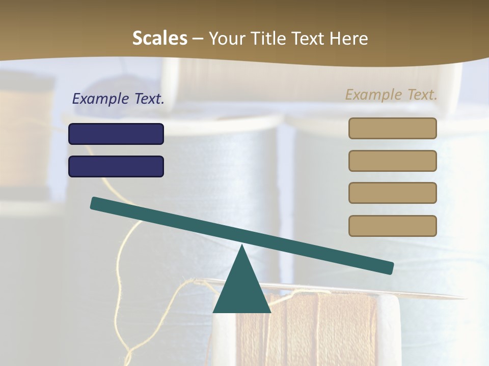 Multiple Spool Tiny PowerPoint Template