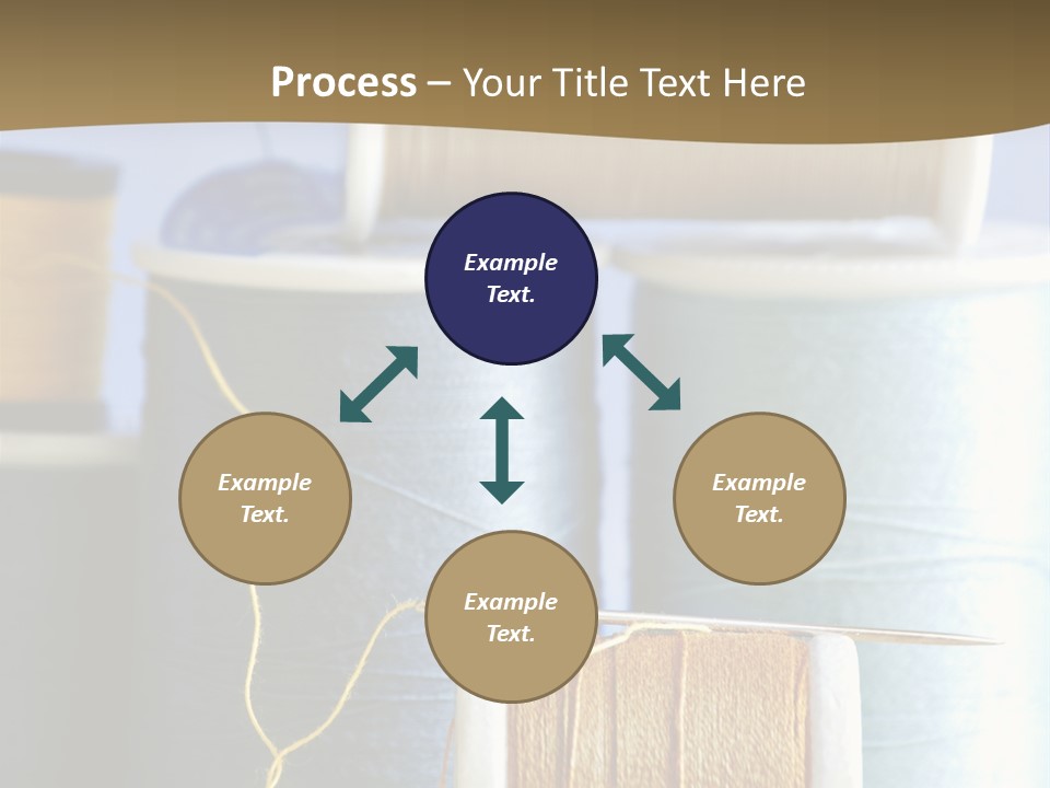 Multiple Spool Tiny PowerPoint Template