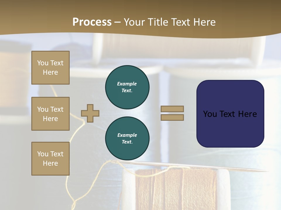 Multiple Spool Tiny PowerPoint Template