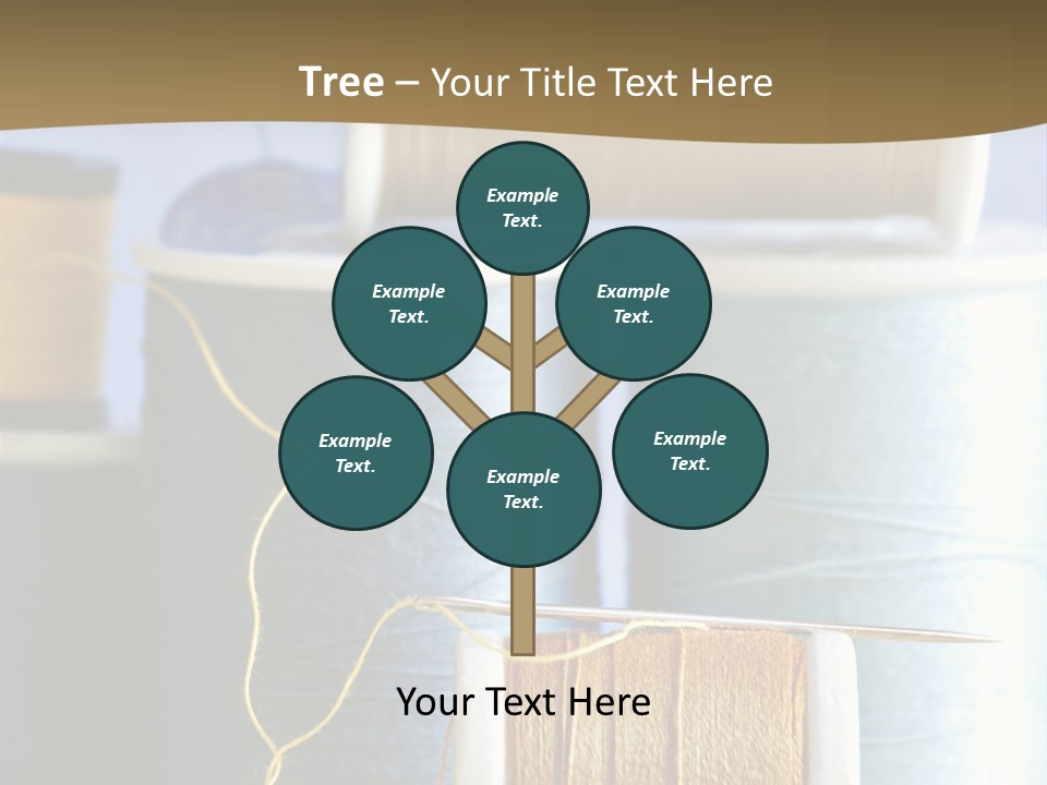 Multiple Spool Tiny PowerPoint Template