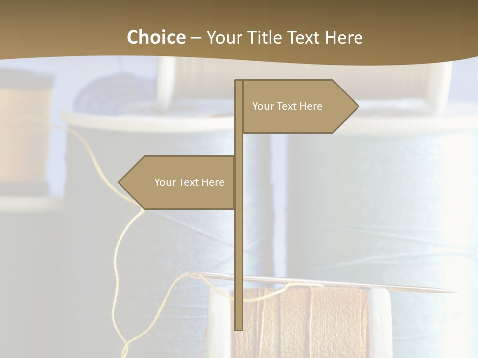 Multiple Spool Tiny PowerPoint Template