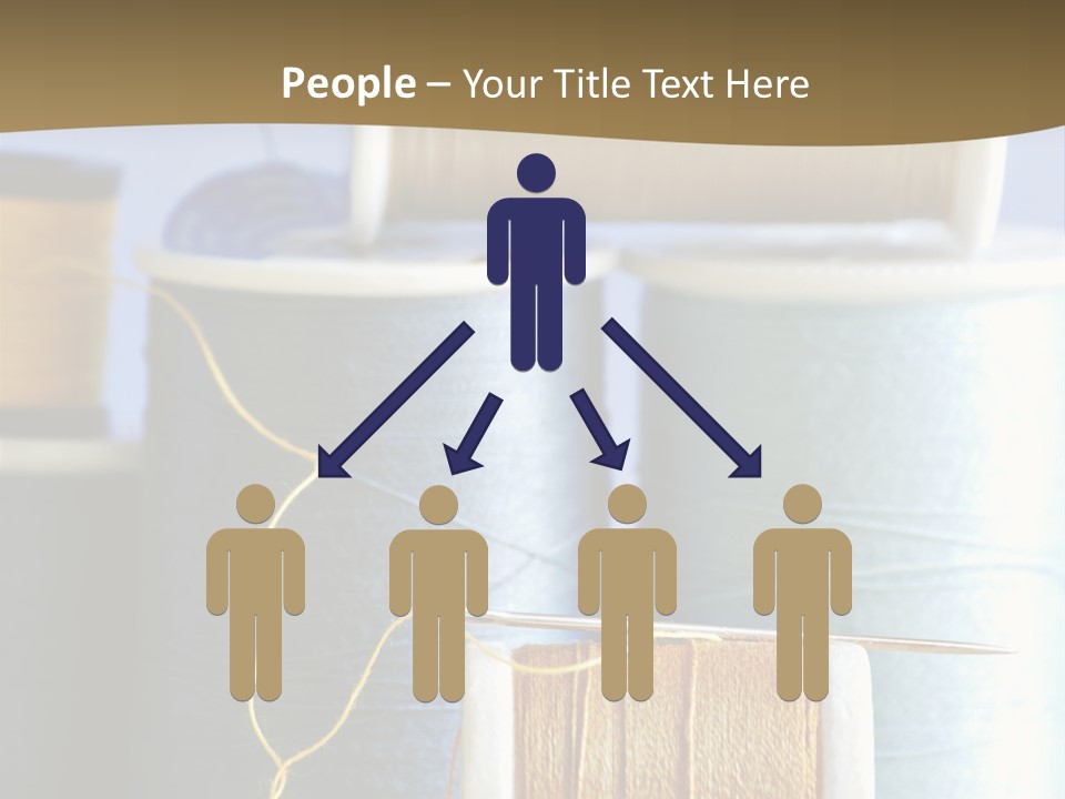 Multiple Spool Tiny PowerPoint Template