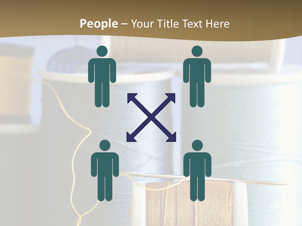 Multiple Spool Tiny PowerPoint Template