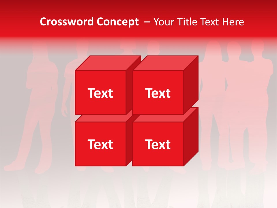 Sport Outline Woman PowerPoint Template