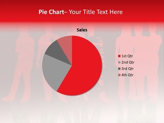 Sport Outline Woman PowerPoint Template
