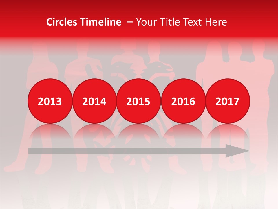 Sport Outline Woman PowerPoint Template