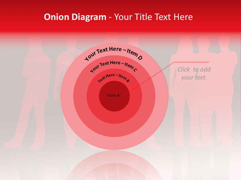 Sport Outline Woman PowerPoint Template