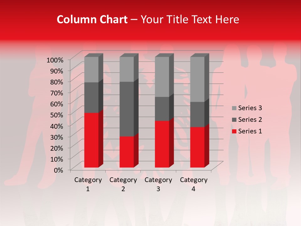Sport Outline Woman PowerPoint Template